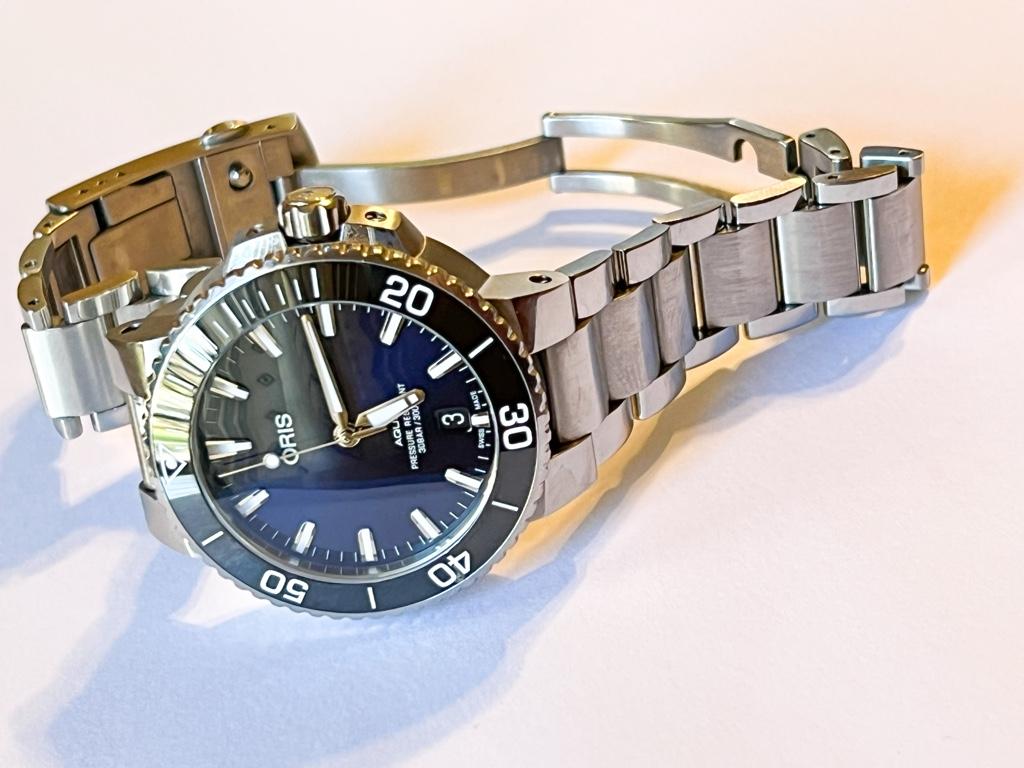 FS Oris Aquis Blue Dial 39mm Ref. 01 733 7732 4135 1 200