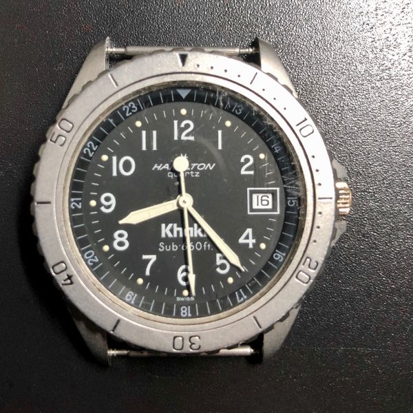 1990’s Hamilton Quartz “Khaki Sub” 660 Ft. | WatchCharts Marketplace