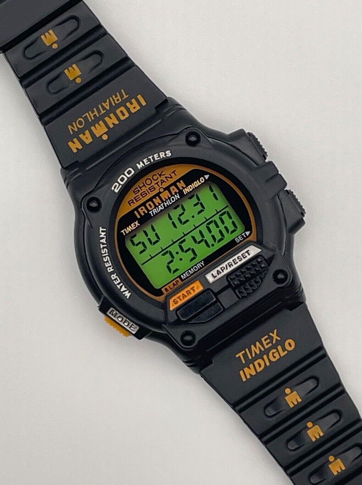 1998 Vintage Timex Ironman Triathlon Watch Shock Resistant 200M