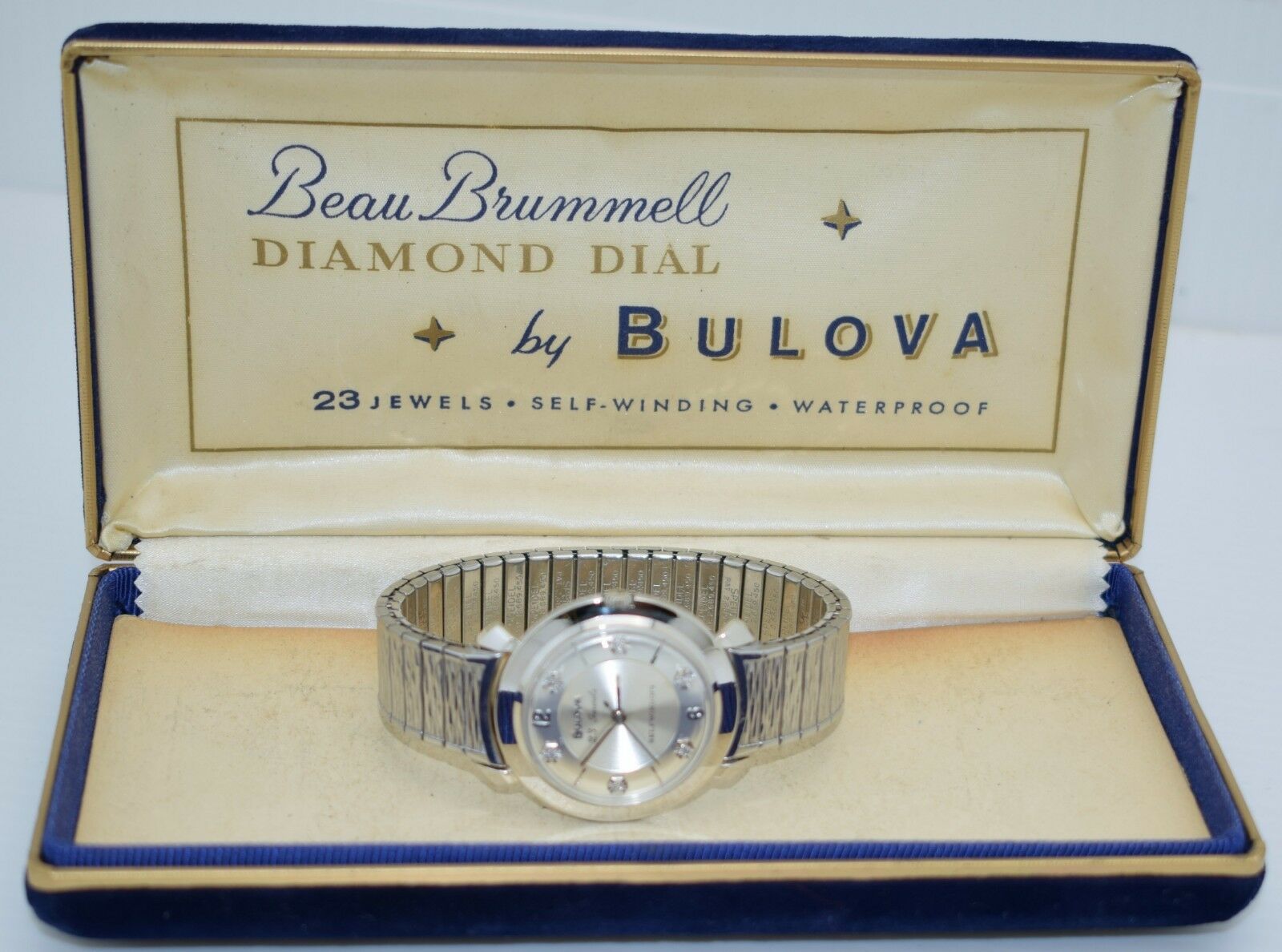 Bulova best sale beau brummell