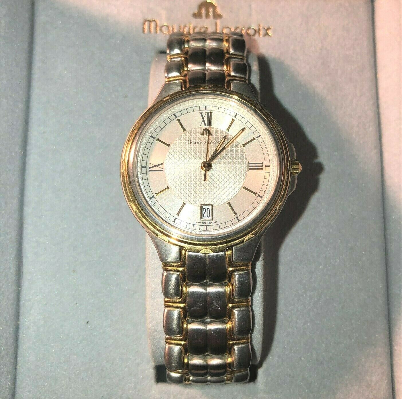 UN WORN Maurice Lacroix Quartz MEN S Watch NEW Series No