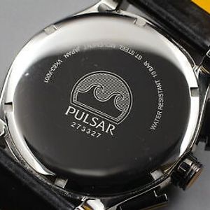 N MINT] SEIKO PULSAR VK63-X001 Chronograph 100m Quartz Men's Watch