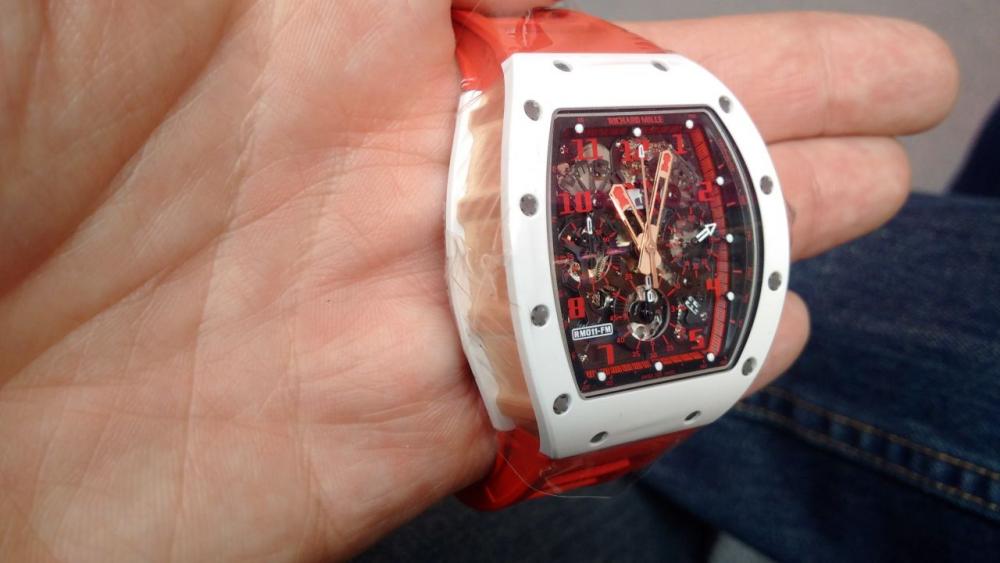 Nib richard mille rm 11 white demon Limited to 30. WatchCharts