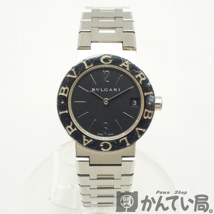 USED-B] BVLGARI Bvlgari Bvlgari BB23SSD Quartz Silver x Black