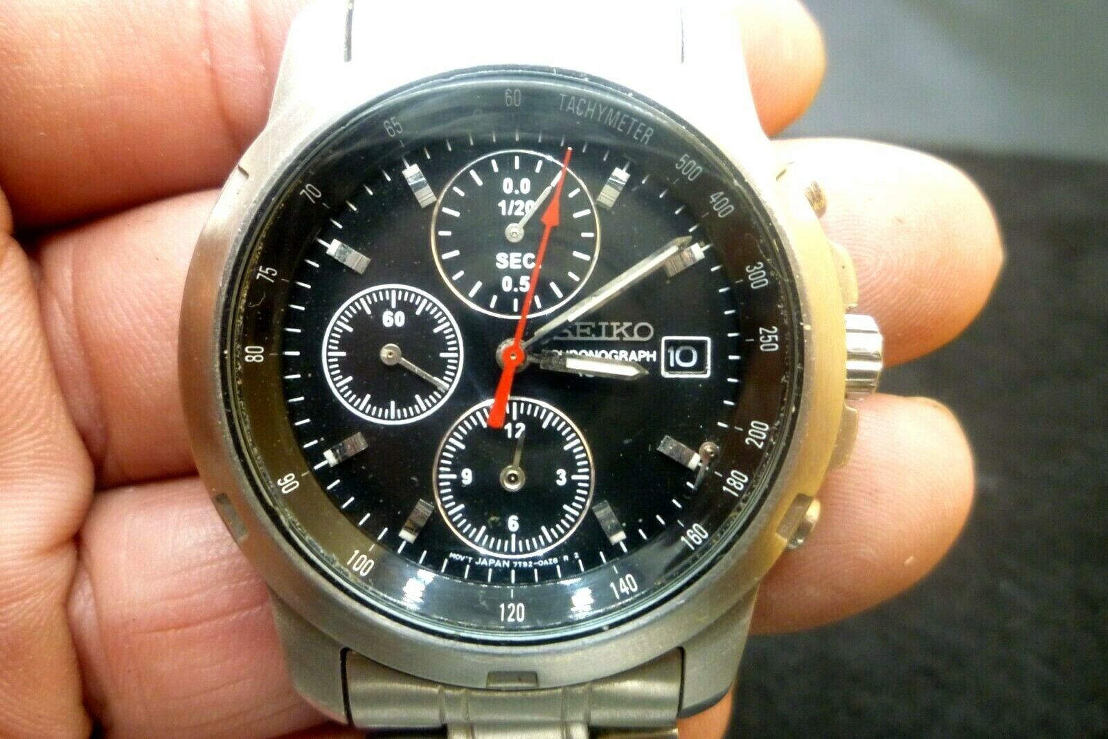 seiko chronograph 100m 7t92 price