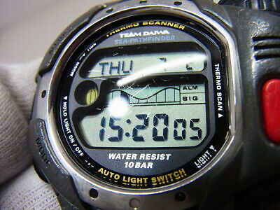 Casio SPF-10 Sea Pathfinder Team DAIWA Thermo Scanner 