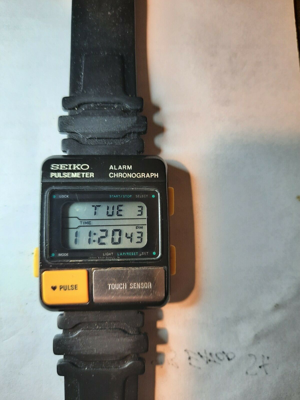 Vintage Seiko Pulse meter S229-5001 alarm/ chronograph | WatchCharts