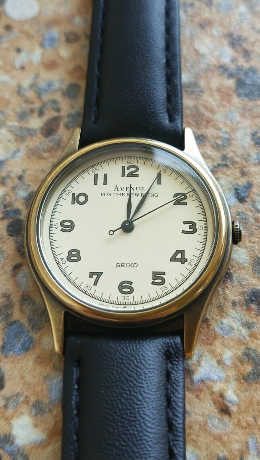 セイコー SEIKO AVENUE アベニュー 5S21-6A10 腕時計 Rare Seiko Avenue 5S21 6A10 May 1988 Dress Watch Sweep Second Hand
