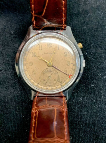 Vintage 1940 s Longines Men s Winding 38mm 12.68z Pointer Date