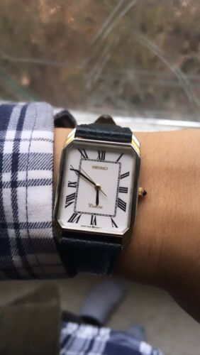 Vintage Seiko Dolce 5S21 5A10 Sweep second Sapphire crystal