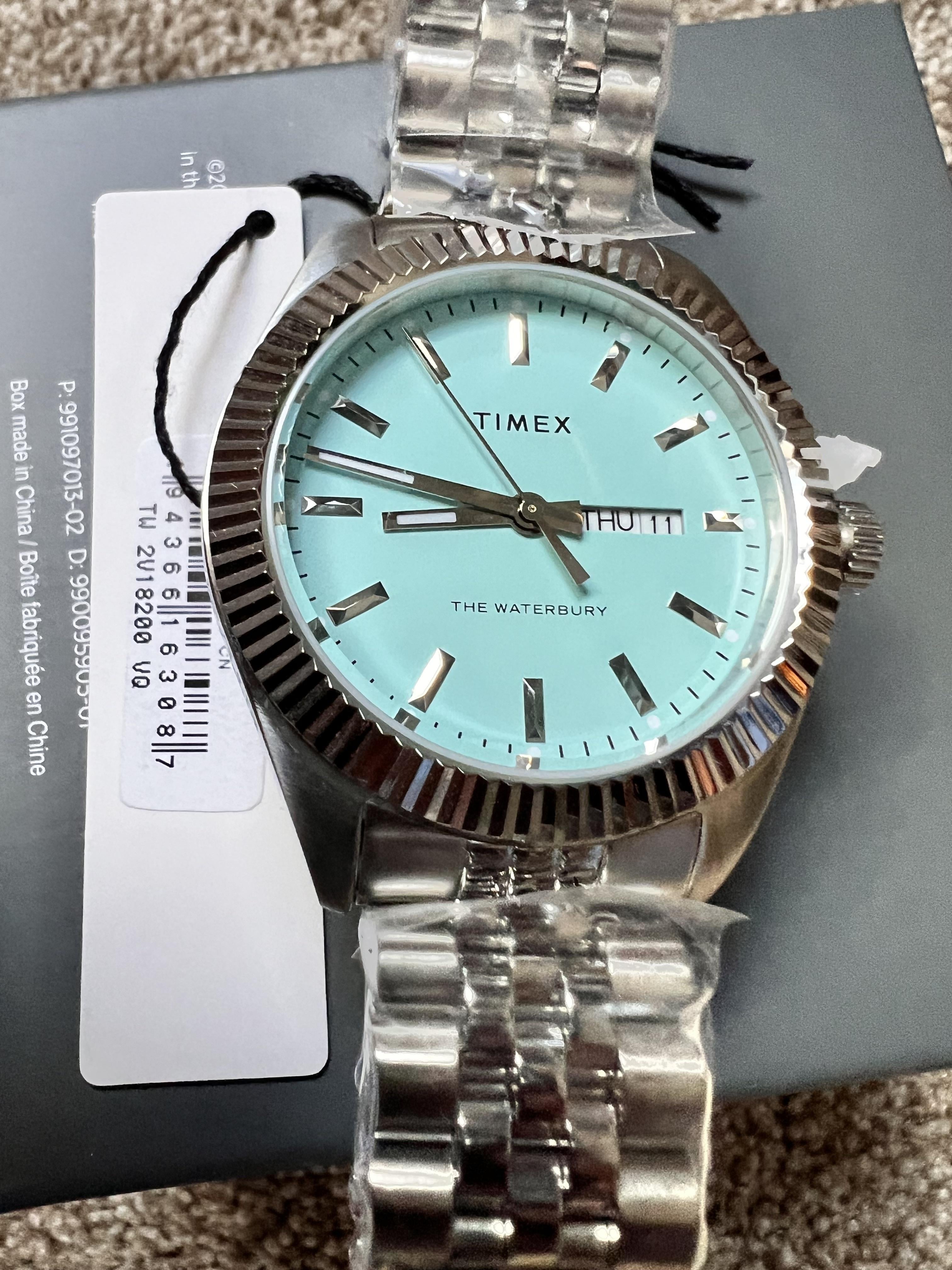 【2025】お歳暮・冬ギフト | 高島屋オンラインスト 41mm Legacy Timex WTS] Tiffany WatchCharts | BNIB Blue 時計