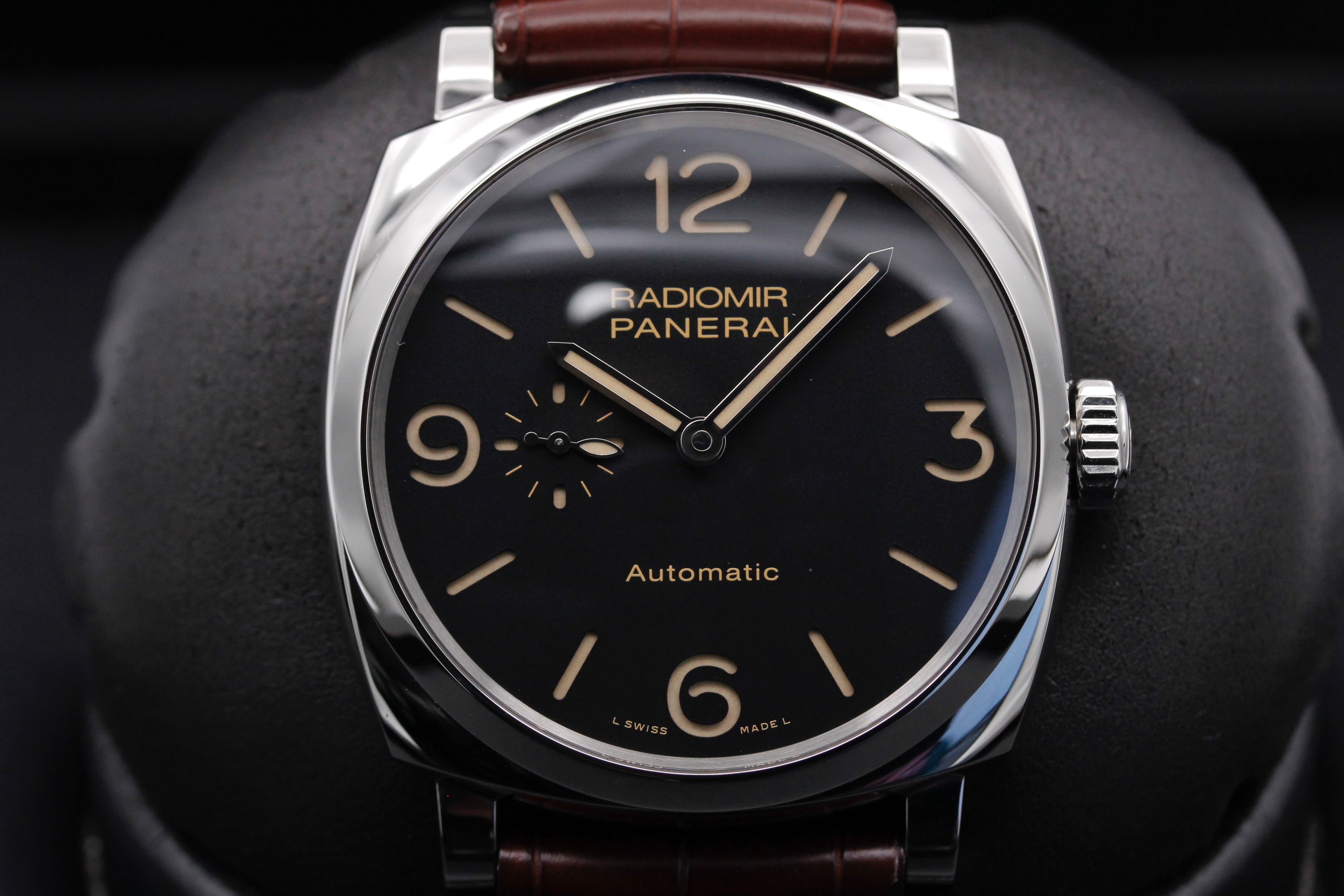 FSOT Panerai Radiomir 1940 Pam 572 Black Stainless Steel