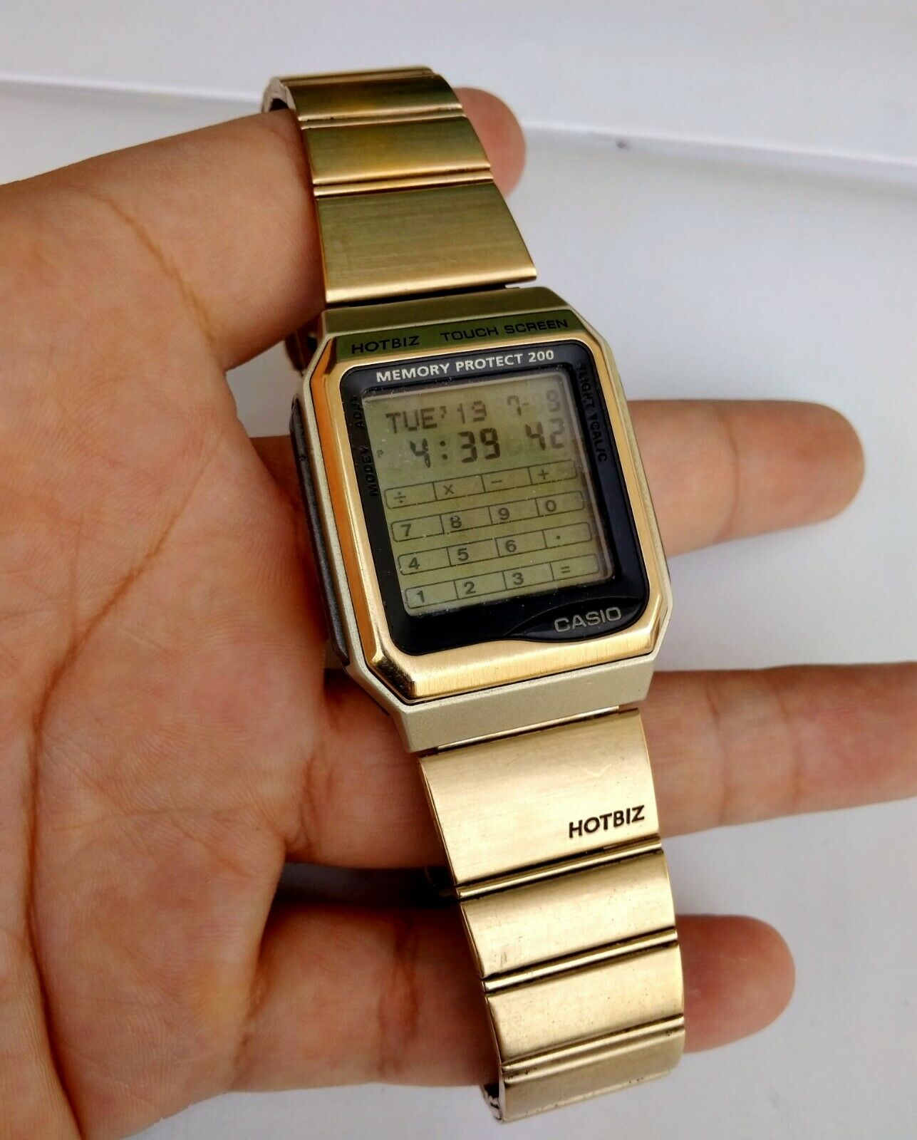 casio hotbiz touch screen
