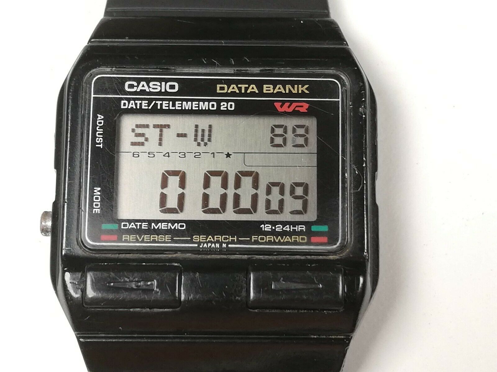 【CASIO】DB-25 DATABANK 1987年 電池交換済み CASIO DB-25 DATA BANK - Rare Vintage Retro Digital Watch
