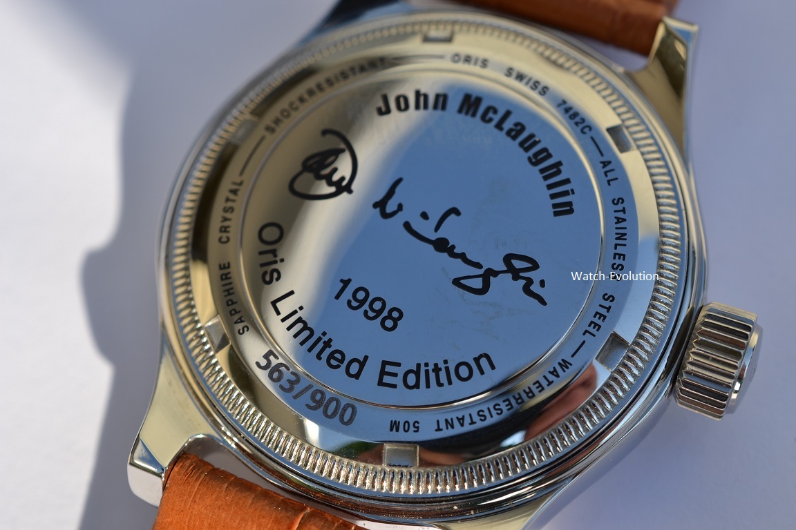 FS NIB Oris Jazz LE John McLaughlin Timepiece WatchCharts