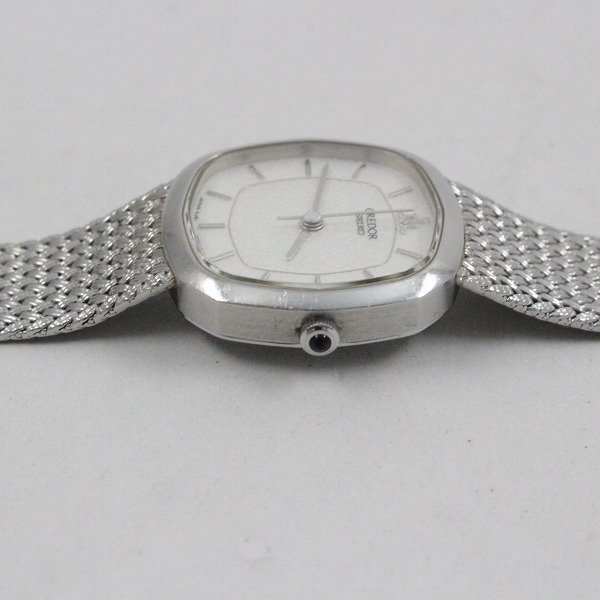 Used] SEIKO Seiko Credor Quartz Women's Watch Silver Dial
