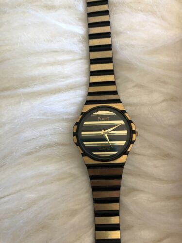 Piaget Quartz Watch Gold Tone Hong Kong Needs Battery