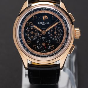 JAPAN SEIKO Premier Quartz 7T04-0AA0 Chronograph Big Date #98