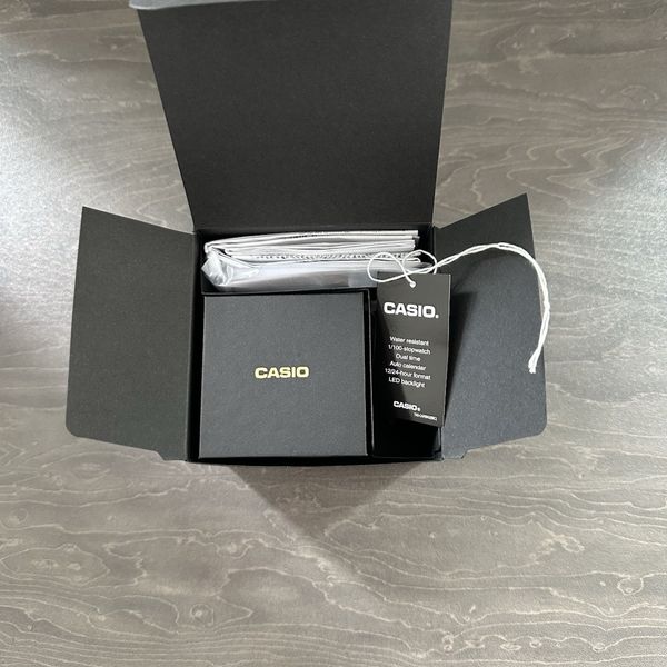 Casio Ring Watch 50th Anniversary CRW-001-1ER - In Hand - Fast Shipping ...