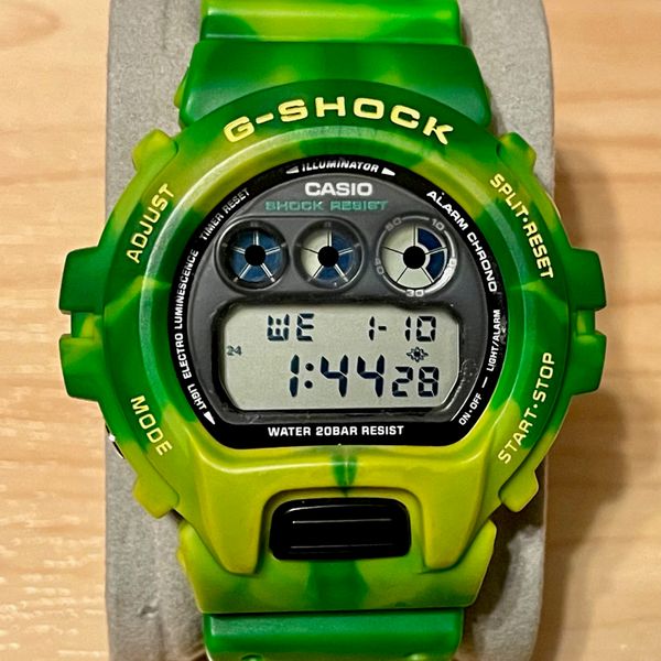 WTS] Casio G-Shock DW-6900MC-3 Jammin' Colors Series Green Yellow
