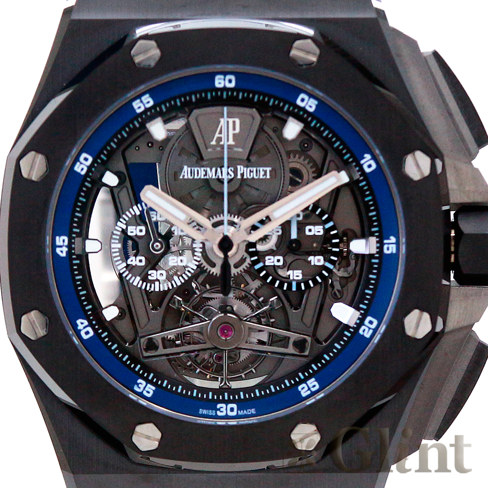 Audemars Piguet Royal Oak Offshore Tourbillon Chronograph Openworked Ceramic 26407CE