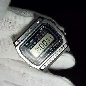 CASIO VINTAGE DIGITAL WATCH MARLIN 80s RETRO 145 WS-710 JUNK
