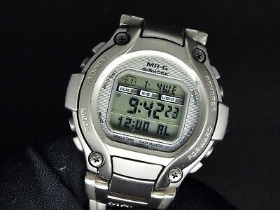 CASIO VINTAGE DIGITAL WATCH G-SHOCK FULL TITANIUM MR-G MRG-220T