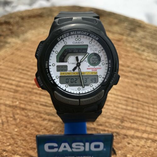 激レア CASI0 SPEED MEMORY AW-220 稼働 腕時計 レトロ 今週のおすすめ製品 激レア CASI0 レトロ 腕時計 稼働 AW-220