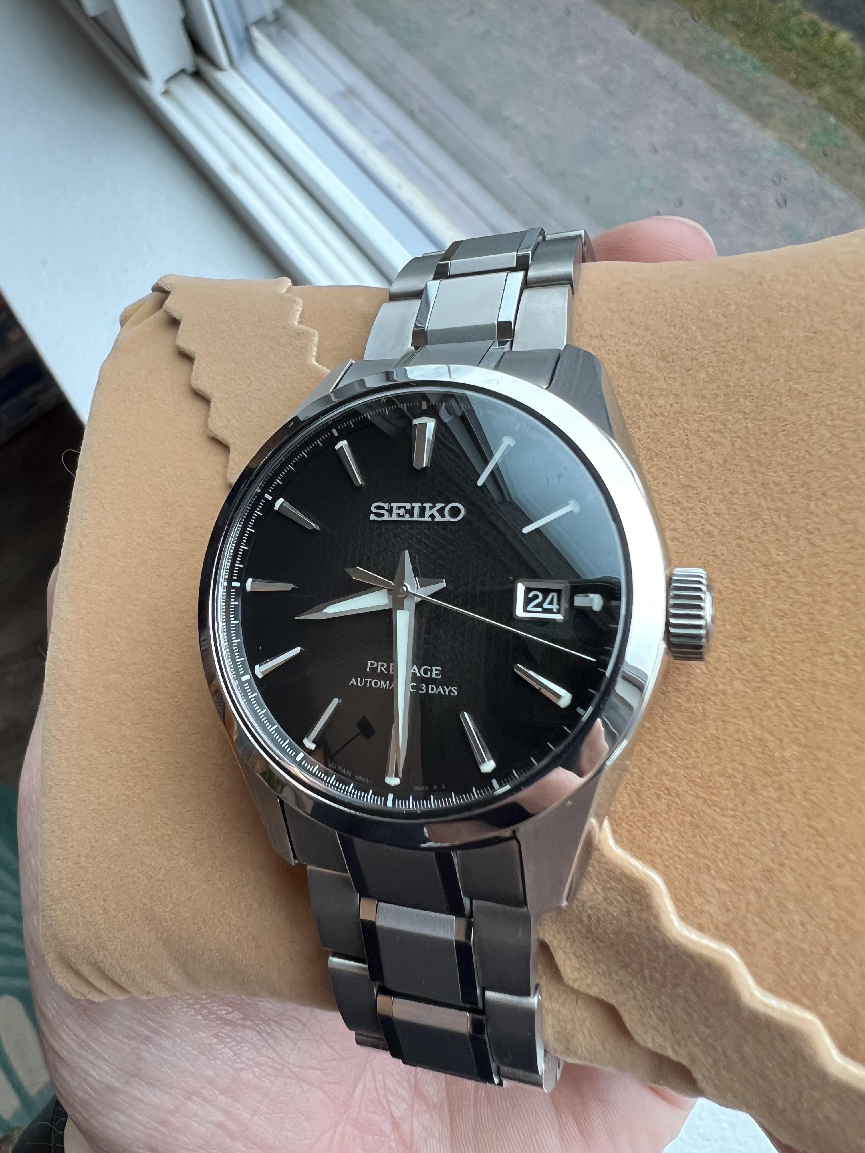 WTS] Seiko Presage Titanium SARX117 | WatchCharts Marketplace