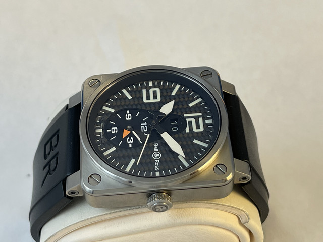 Bell & ross outlet br03 51 gmt titanium