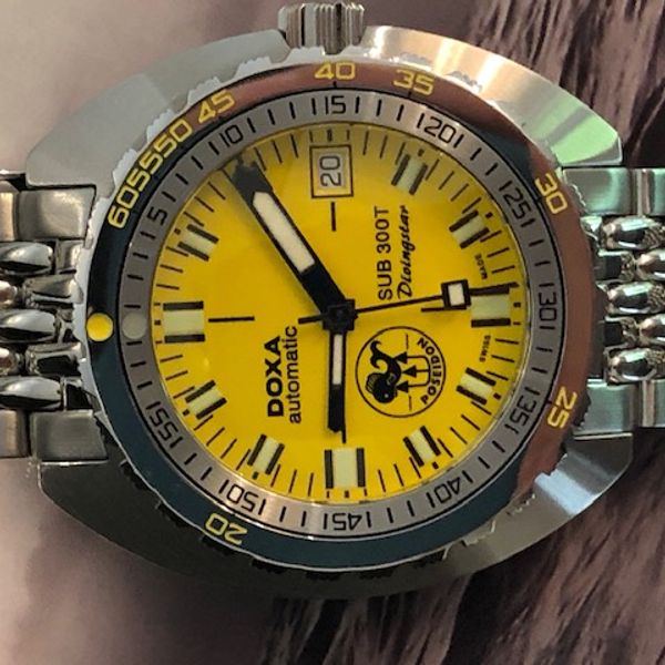 Fsot Doxa Sub 300t Poseidon Divingstar Yellow Limited Edition