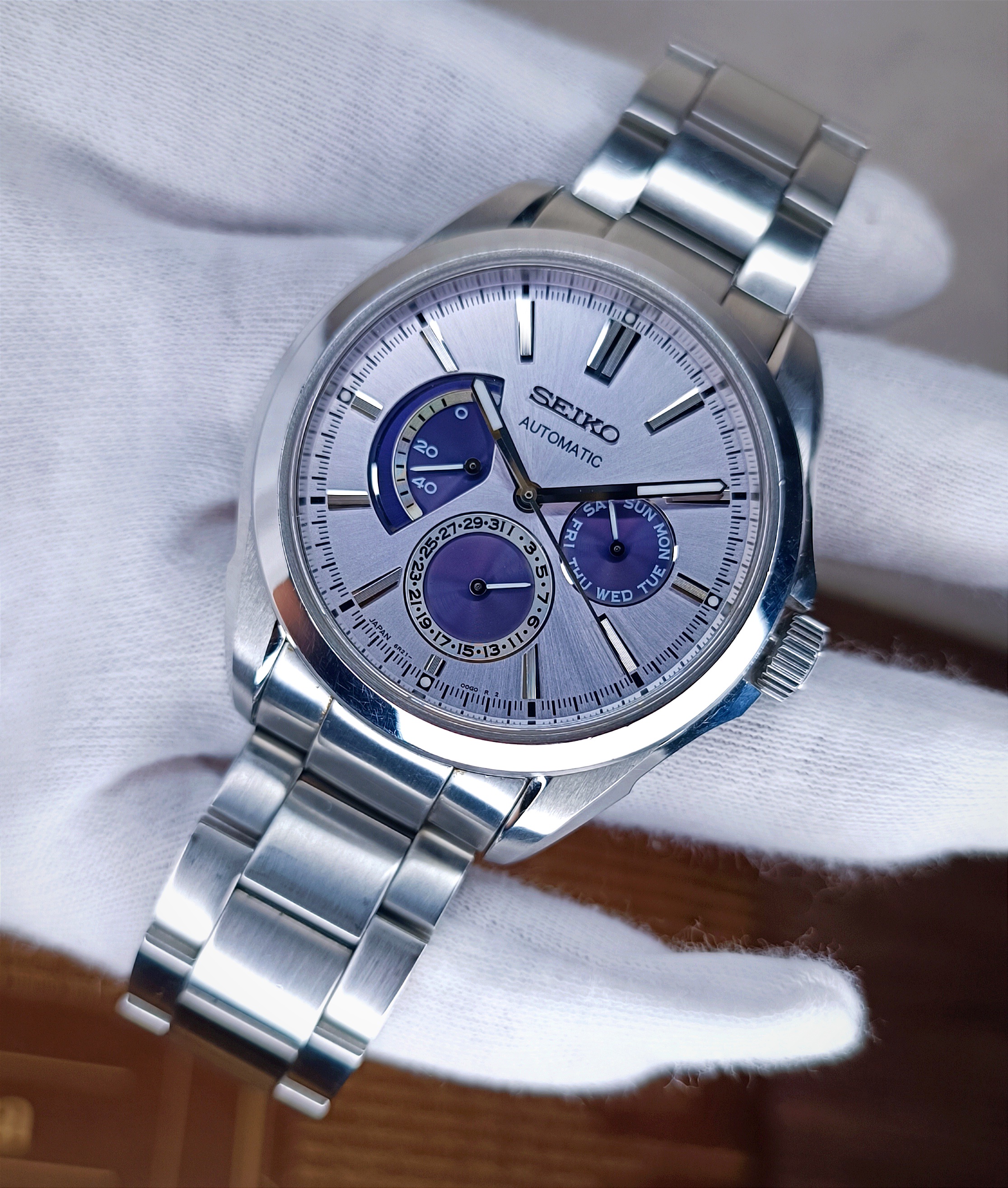 [すが] SEIKO セイコーブライツ SDGC001 パープル/紫文字盤 Seiko] SDGC001 Purple Grand Cocktail : r/Watches