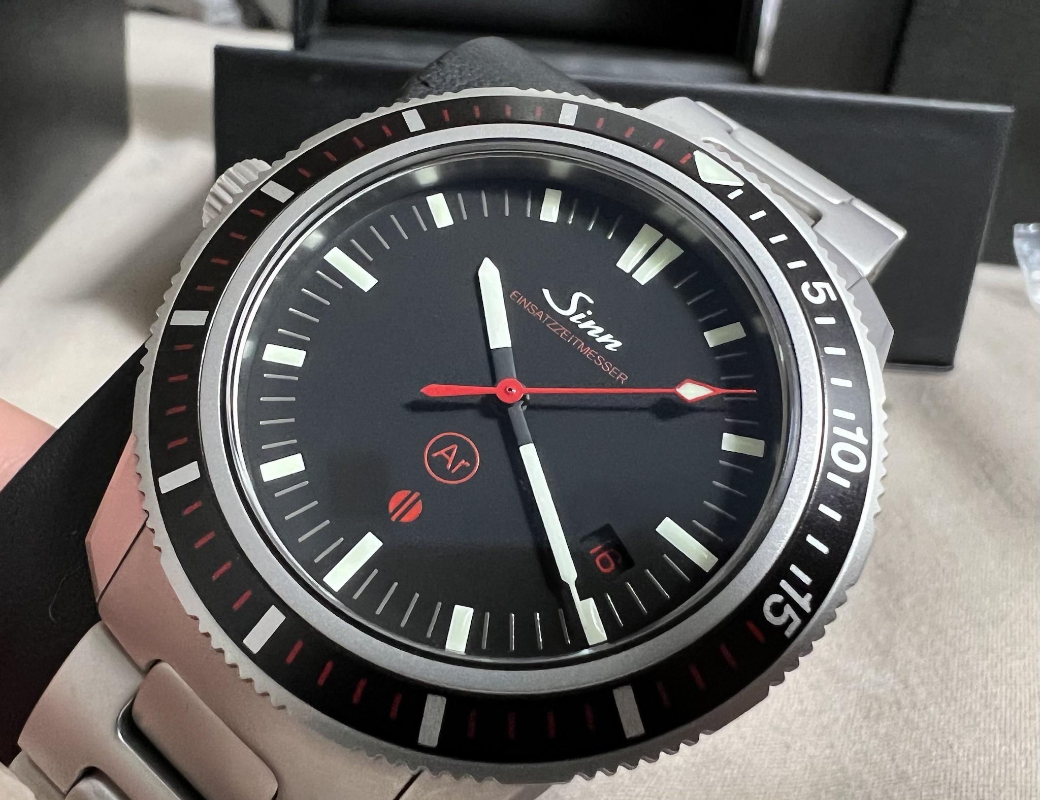 WTS Sinn EZM 3.J Antimagnetic Temperature Resistant 500M Japan