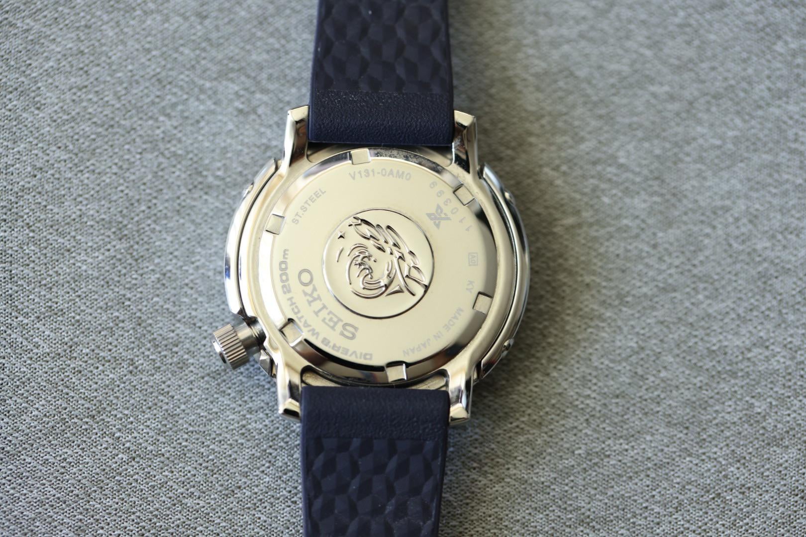 WTS] Seiko Prospex V131-0AM0 Stainless Steel Divers 200m Solar 