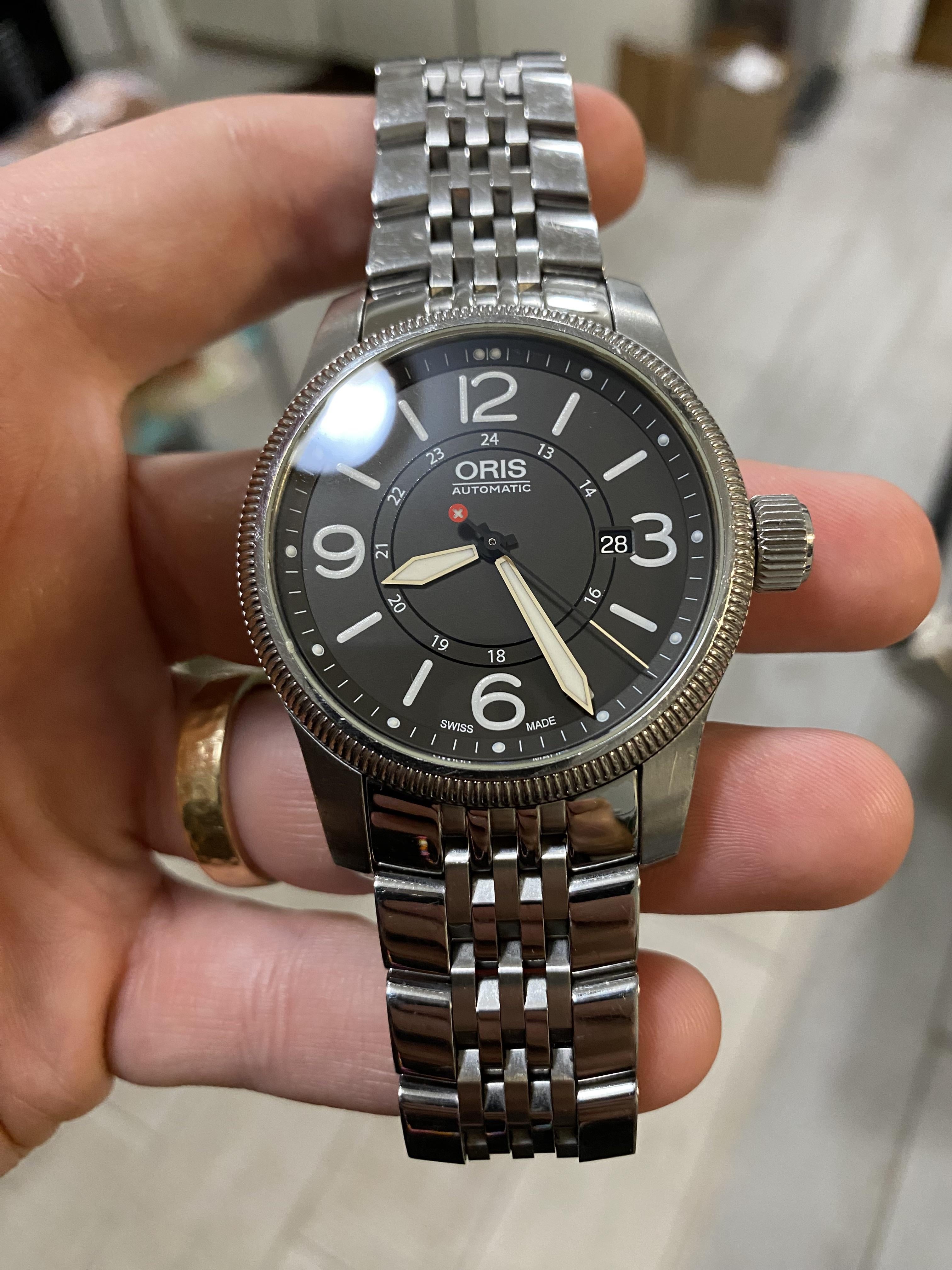 WTS Oris Big Crown Swiss Hunter team LE WatchCharts