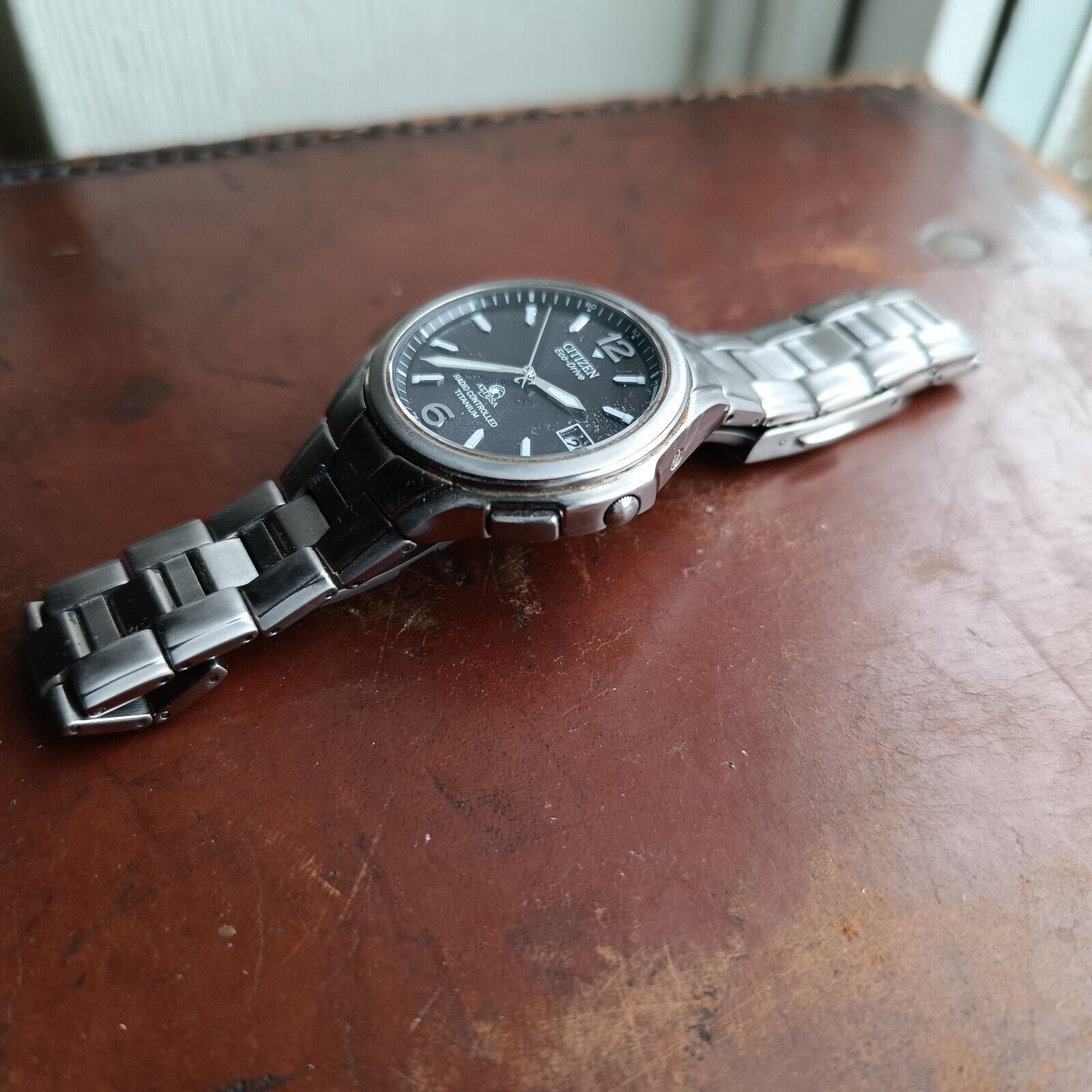 Citizen Attesa Eco Drive Radio Controlled Duratect H410 Titanium