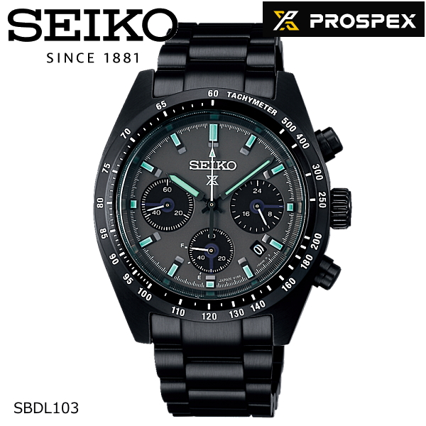 (Asuraku) SEIKO Seiko PROSPEX SBDL103 SPEEDTIMER Solar Chronograph The ...