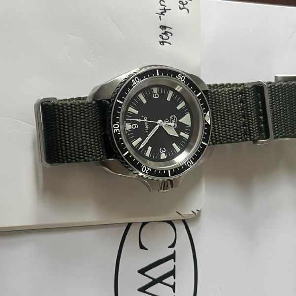 [WTS] CWC RN Diver with additional straps, matte top polished sides ...