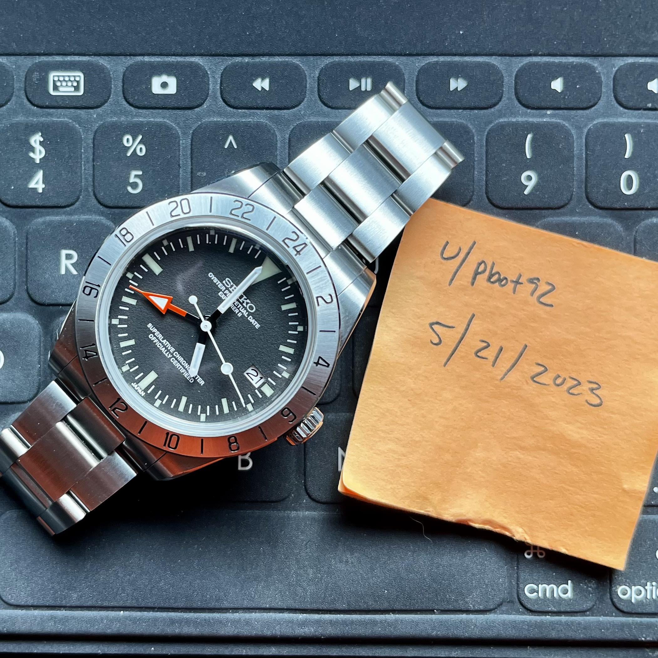 WTS] Custom Seiko Explorer Mod - 1655 Homage - NH34 - 40mm