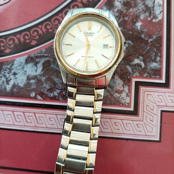 Casio quartz men's watch battery operated WatchCharts Marketplace