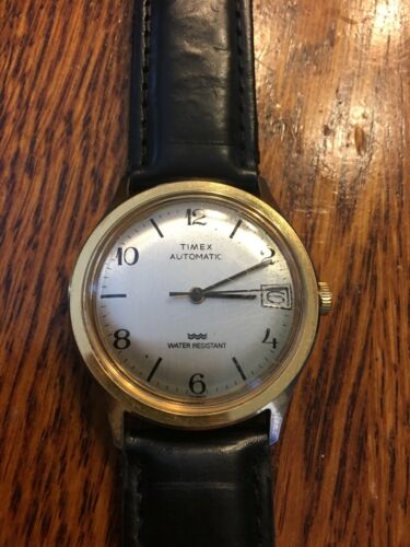 vintage timex automatic watch