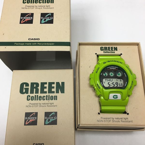Casio G-Shock Go Green Collection G-6900 GR3 Kermit / Rare