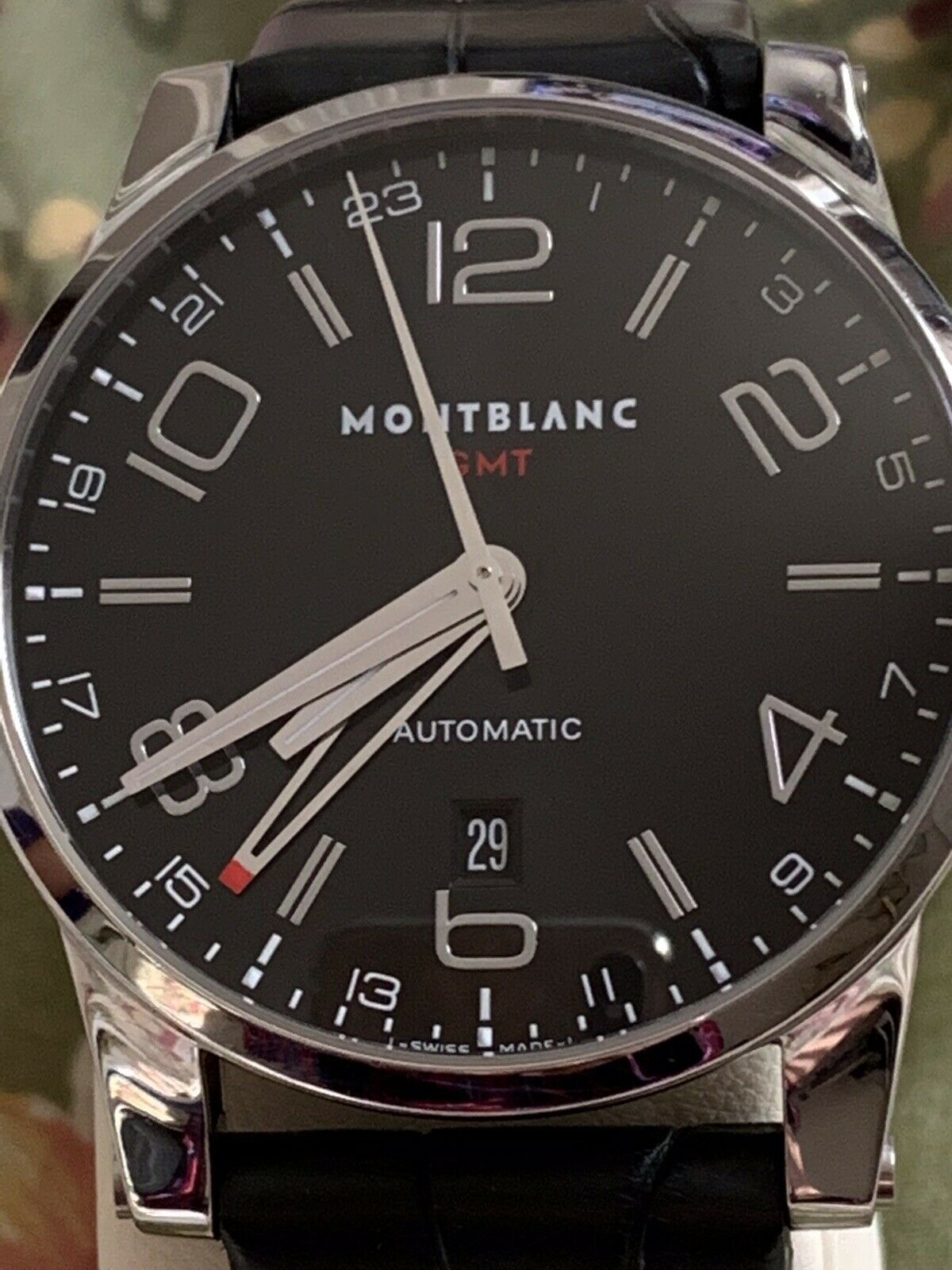 MONTBLANC TIMEWALKER AUTOMATIC GMT WATCH (36065) 42 MM | WatchCharts