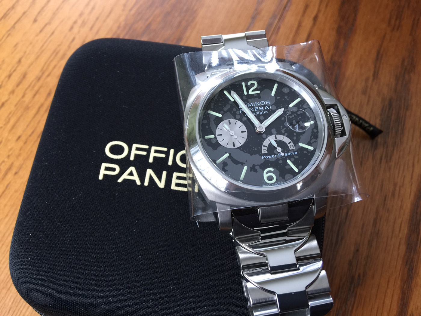 FS Rare Panerai PAM 171 Titanium Power Reserve on Titanium