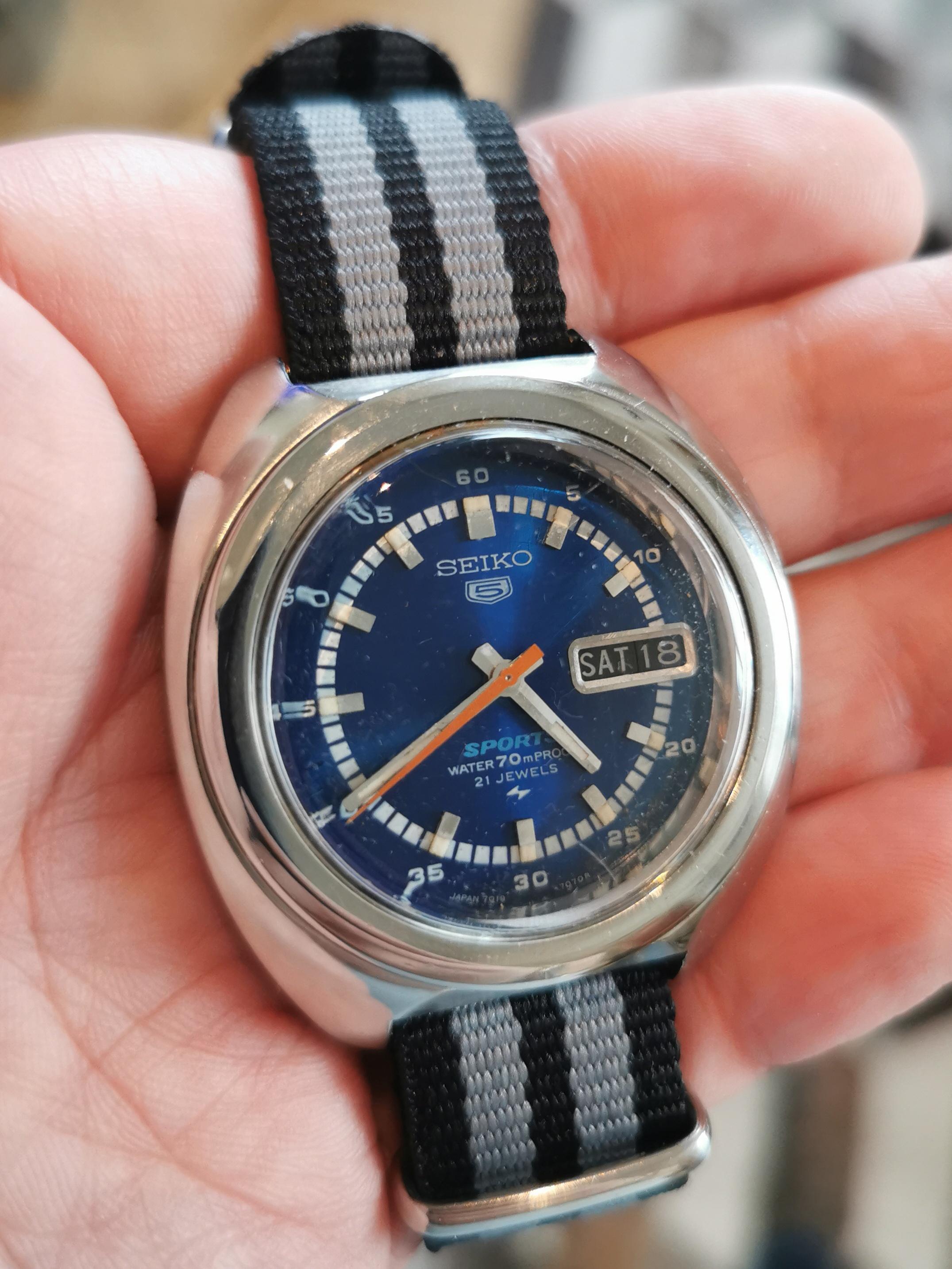 WTS] Seiko 5 Sports 7019-7050 vintage automatic 