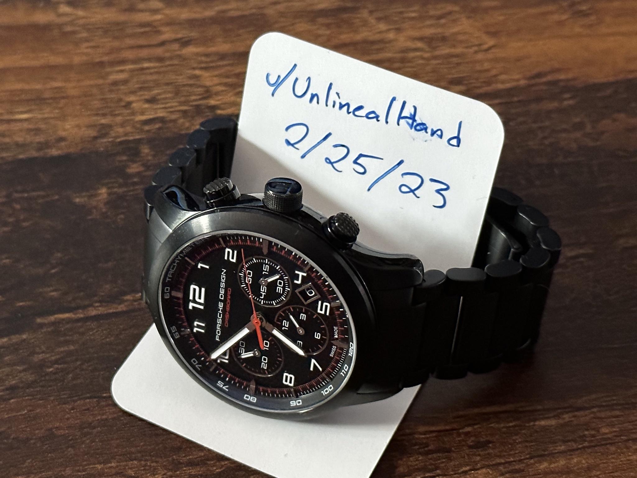 WTS Porsche Design P6612 950 WatchCharts Marketplace