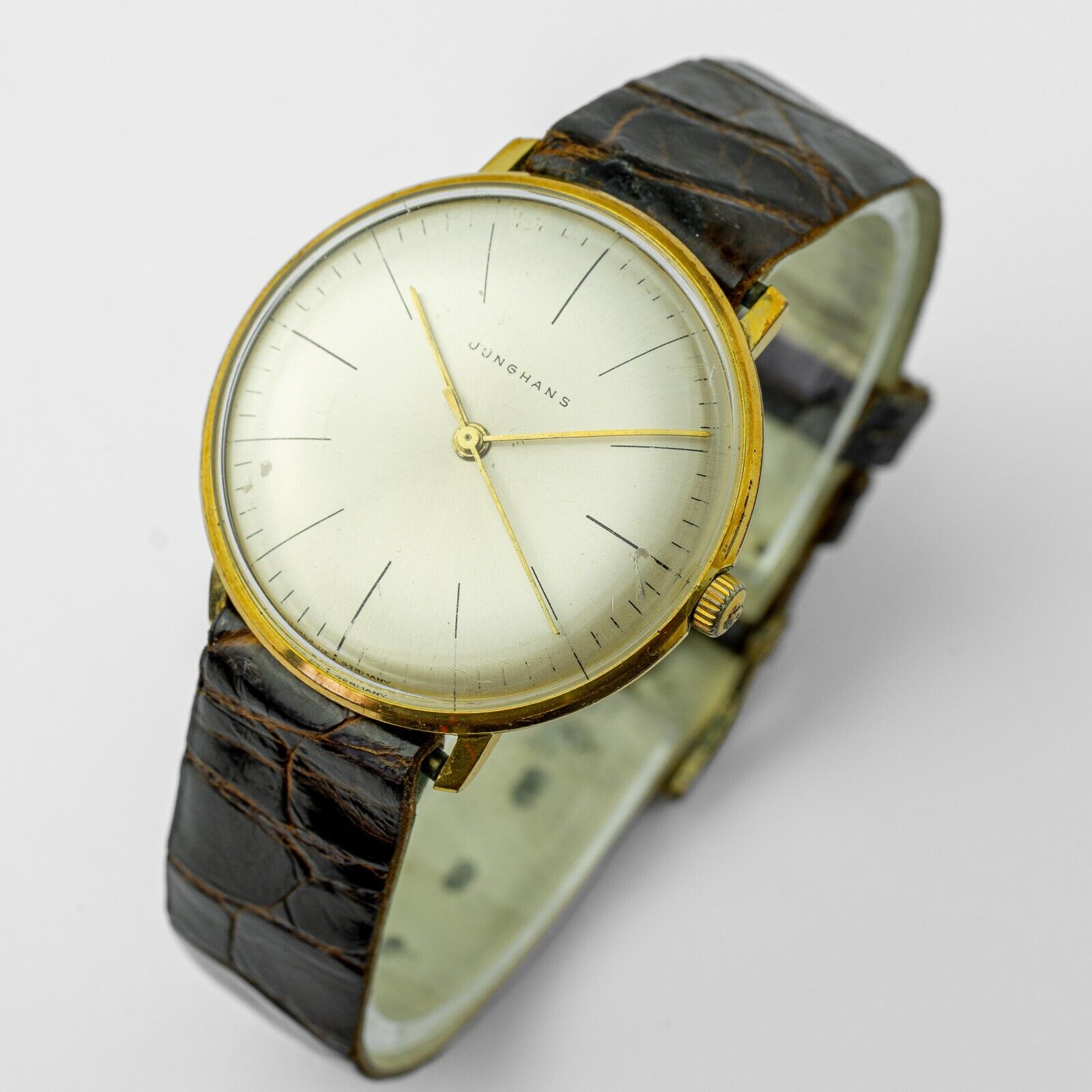 JUNGHANS MEISTER BAUHAUS DIAL CAL.84 S3 VINTAGE WATCH