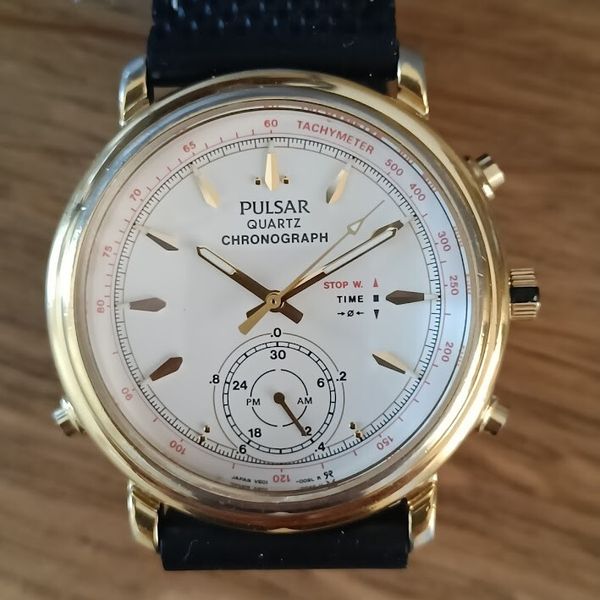 Chronographe Seiko 1/10s Mono Poussoir Vintage Années 40 - Modèle Seikosha, Occasion