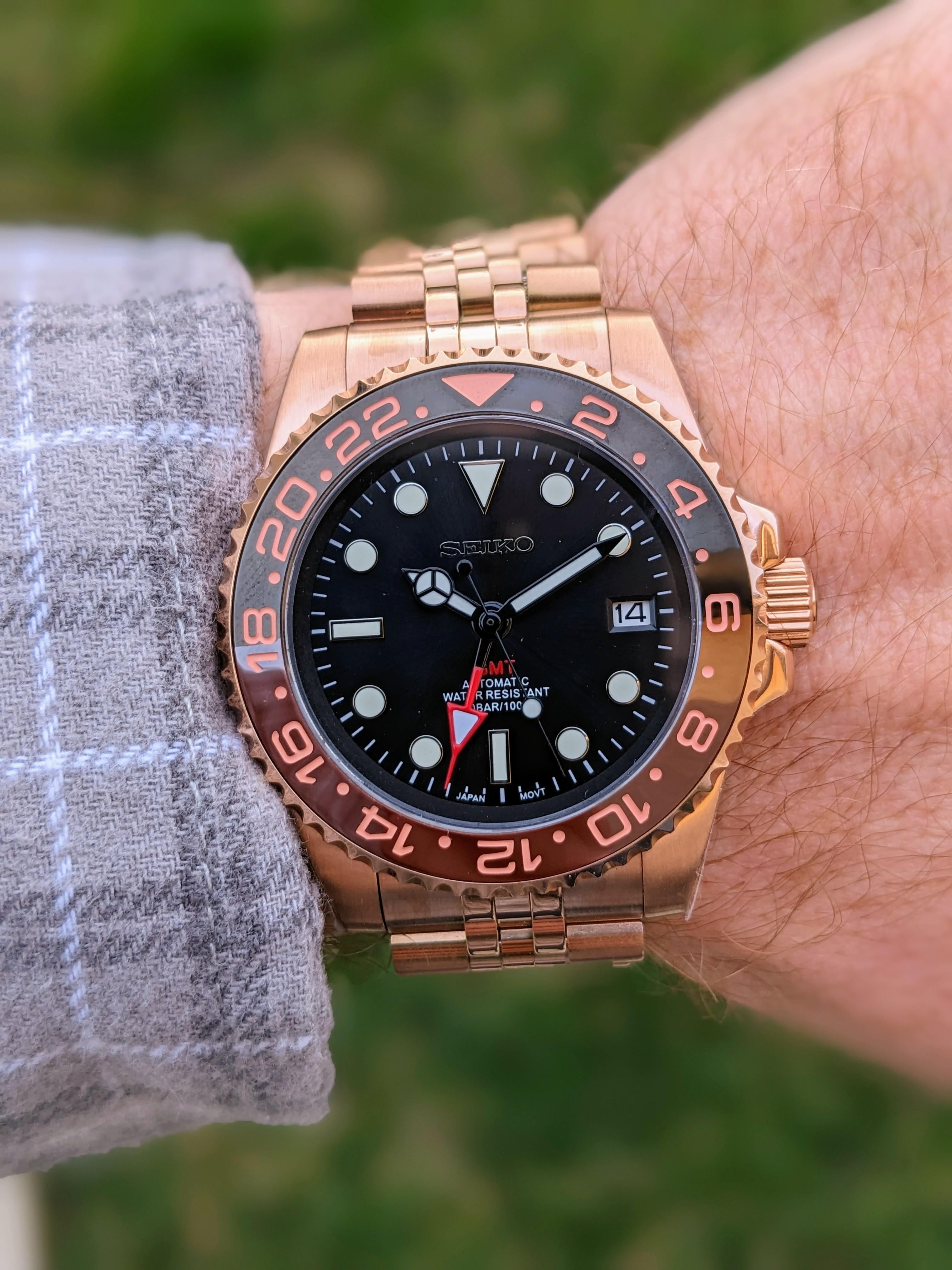 WTS] Custom GMT Mod: Rose Gold 