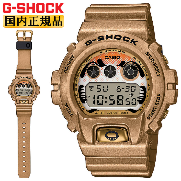 Genuine Casio G-Shock Gold Daruma NEVER GIVE UP DW-6900GDA-9JR 